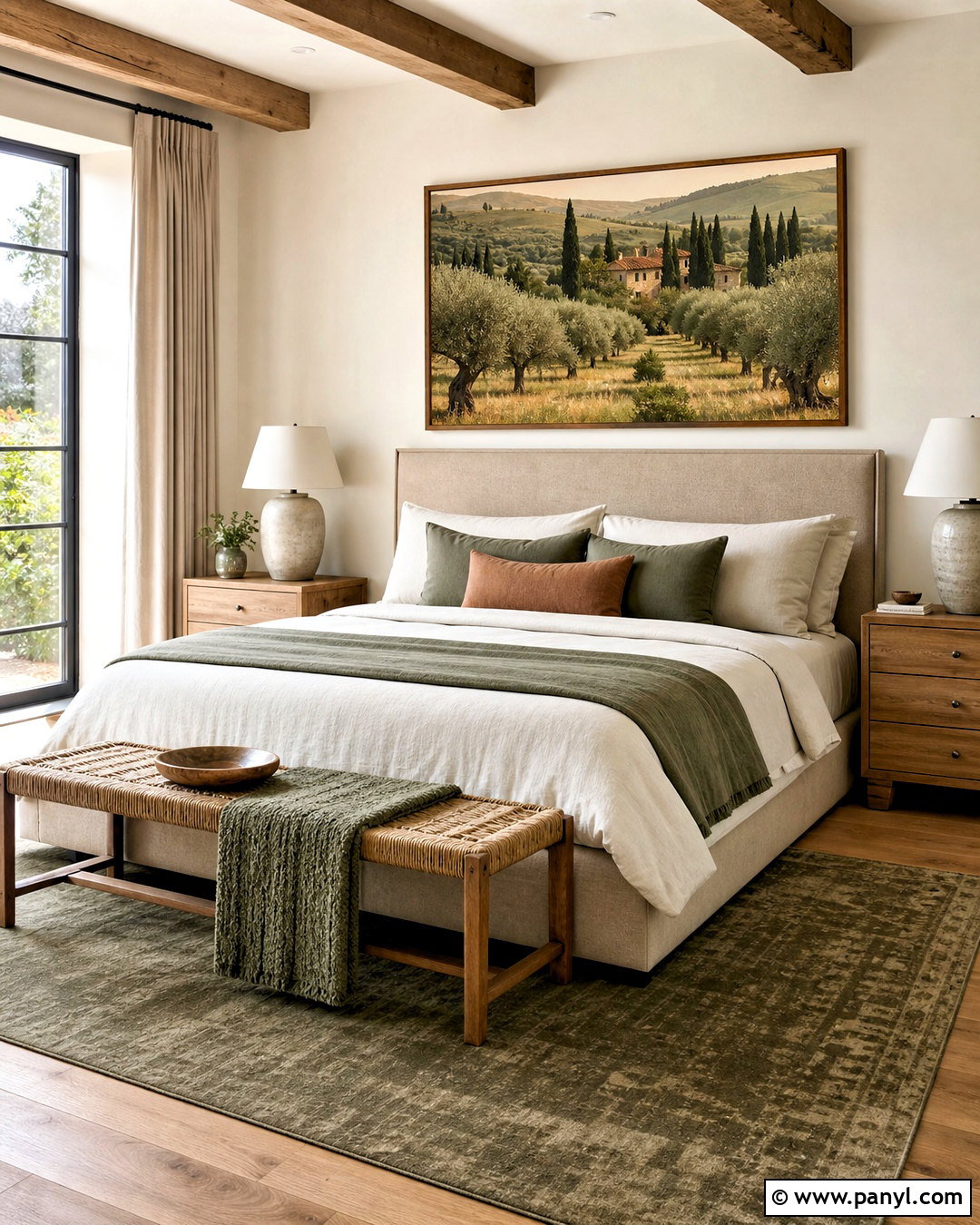 Tuscan Olive Grove Art - 20 tuscan art ideas