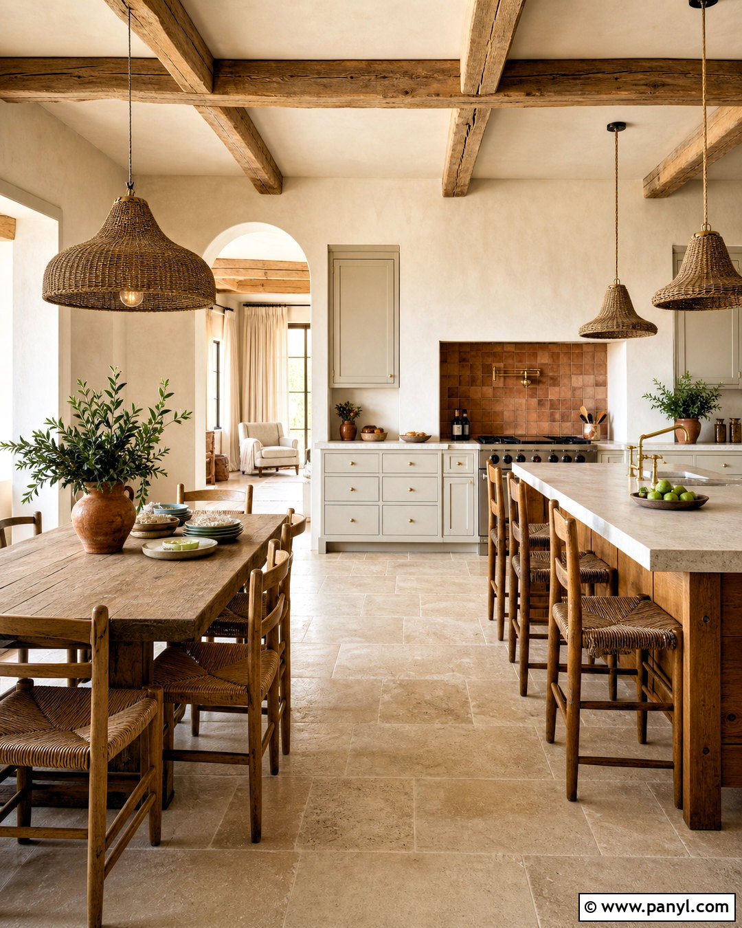 Tuscan Warm White And Weathered Wood Palette - 20 tuscan color palette ideas