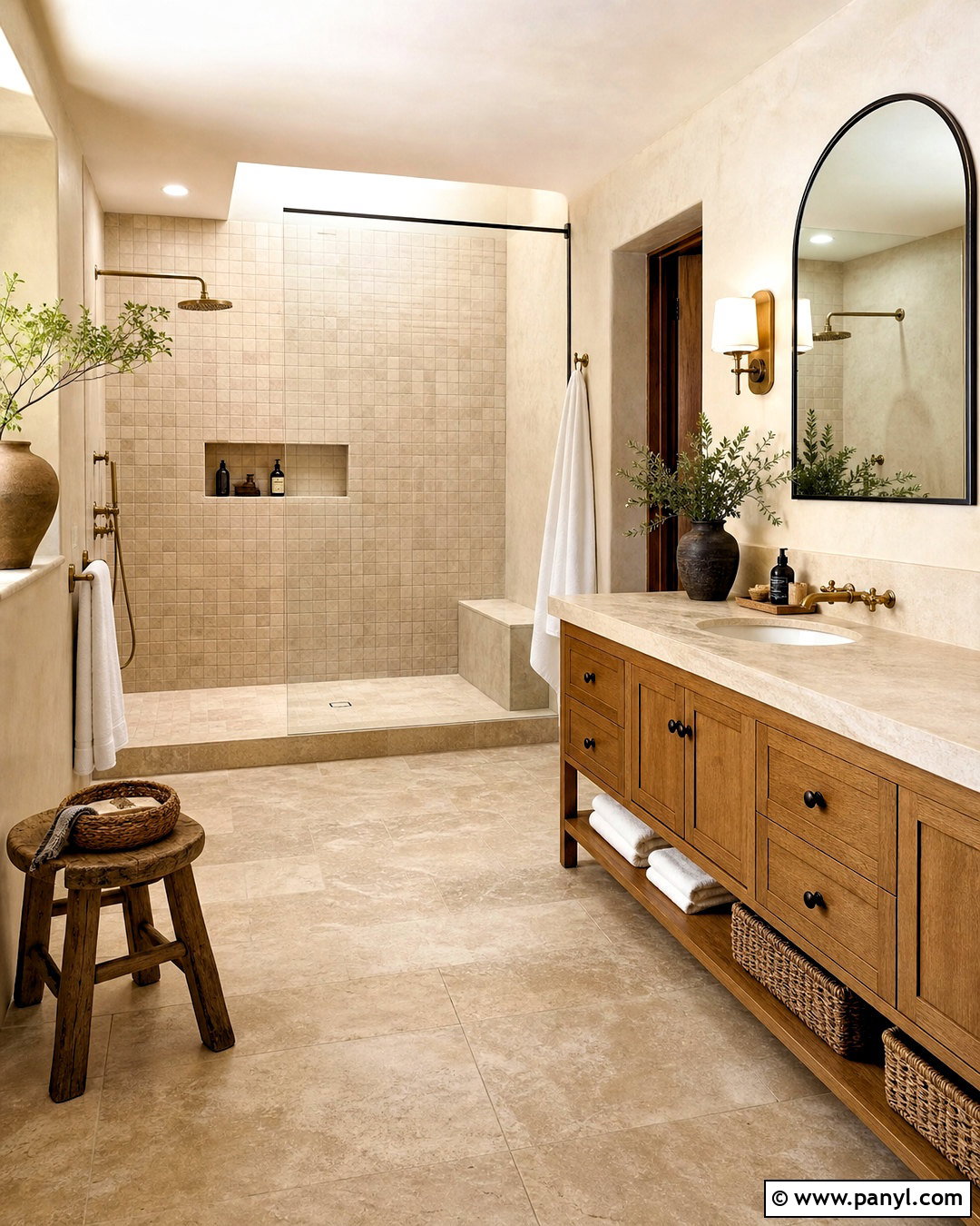 Tuscany Bathroom - 20 tuscany decor ideas
