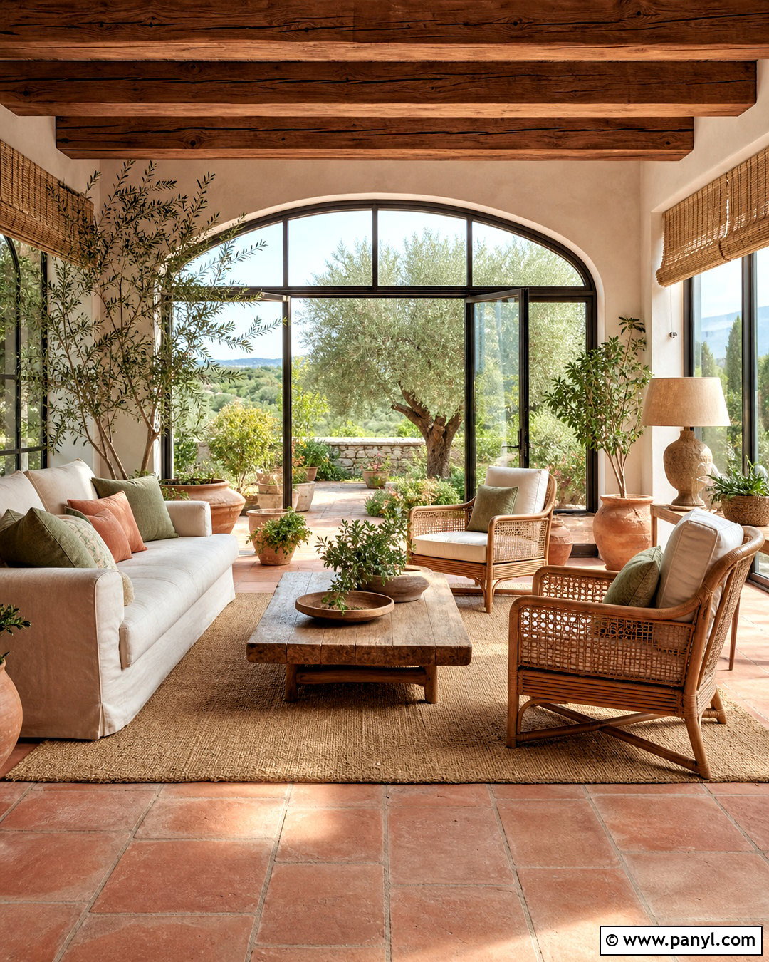Tuscany Sunroom - 20 tuscany decor ideas