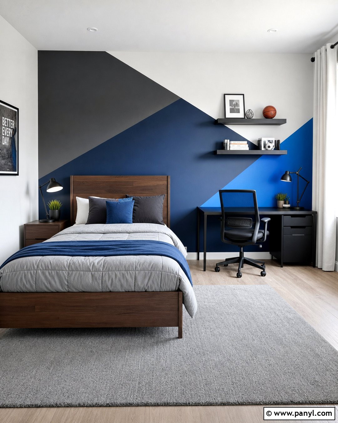 Tween Geometric Wall Paint - 25 Geometric Wall Paint Kids
