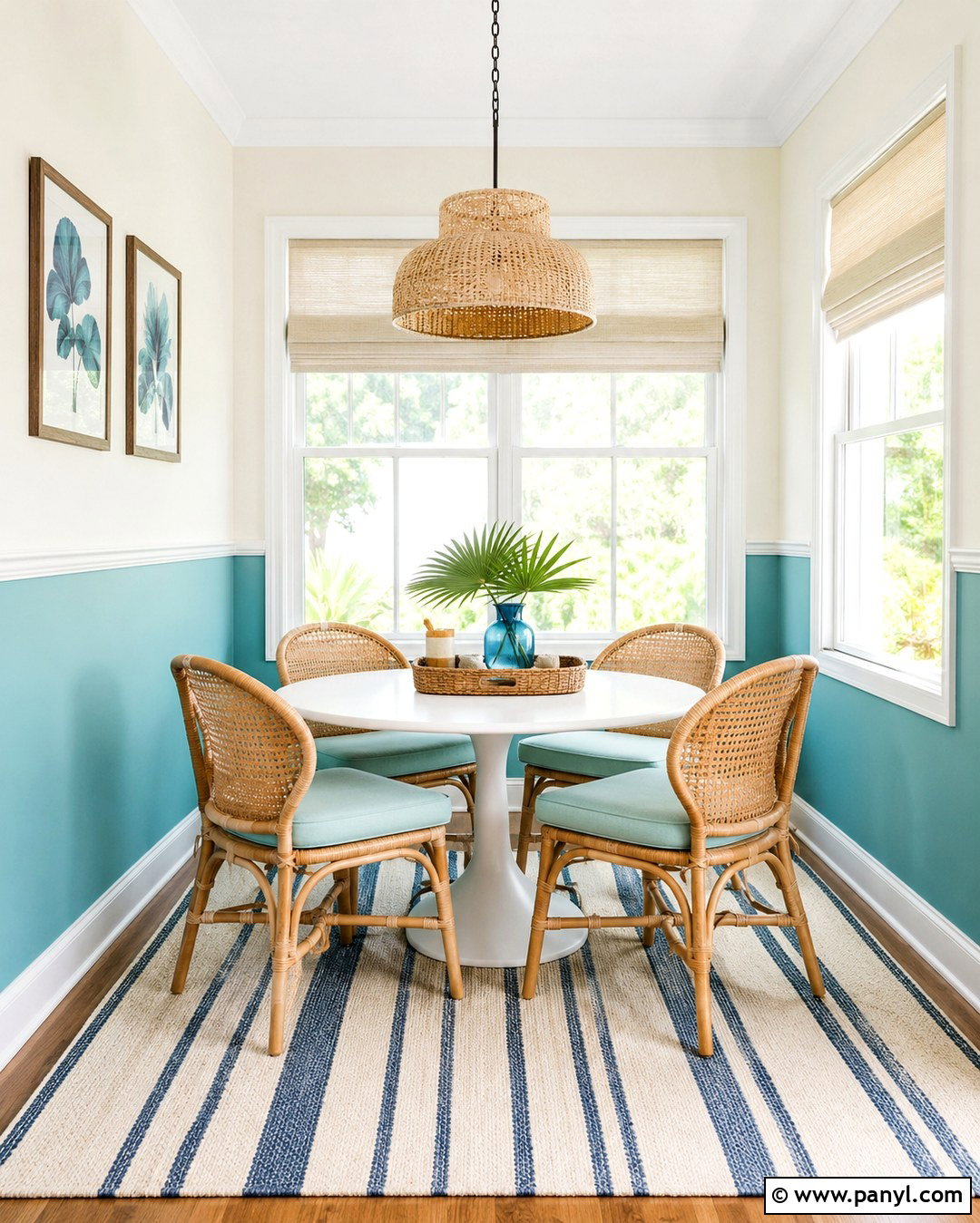 Two Tone Aqua Wall Paint - 20 aqua wall paint ideas