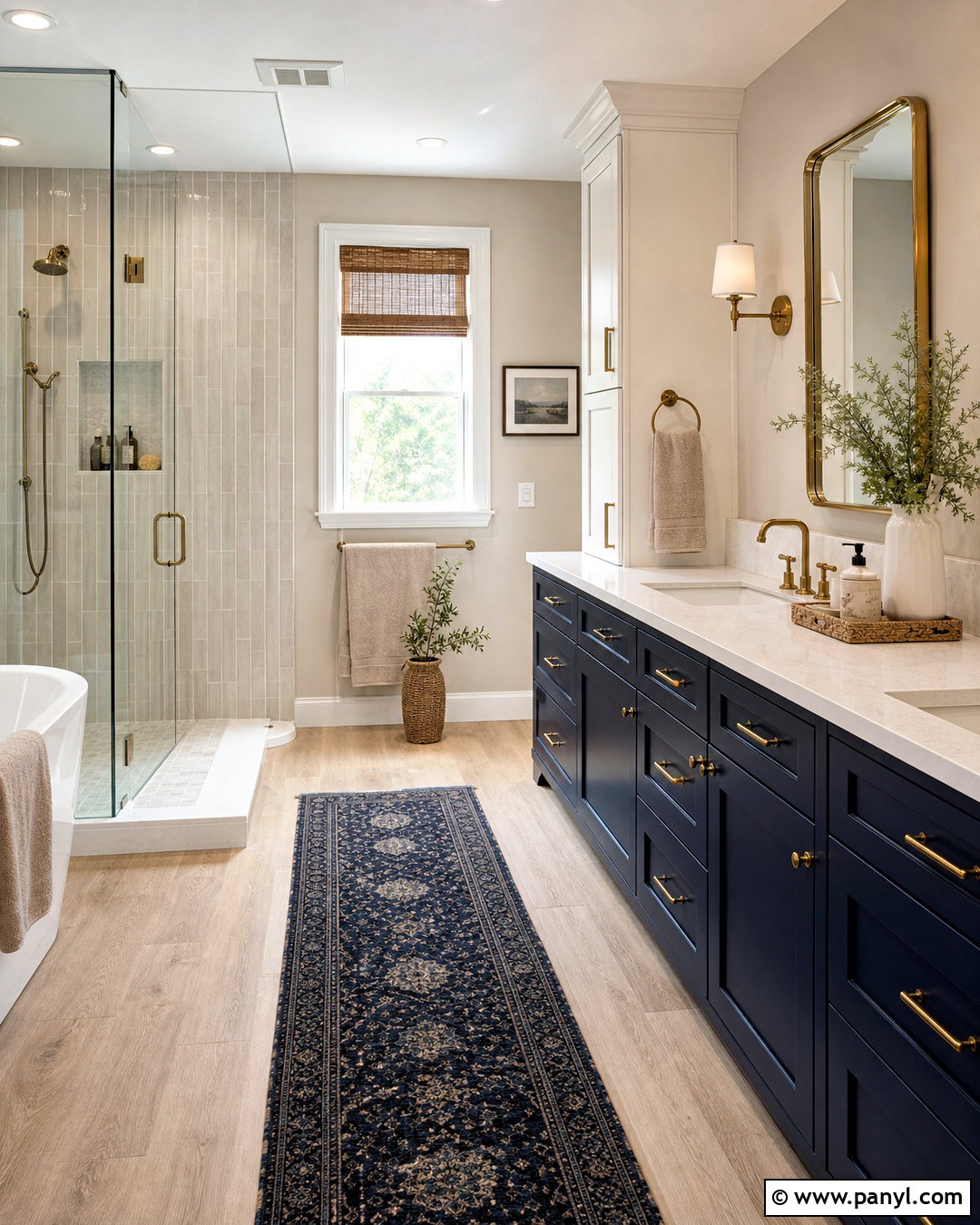 Two Tone Bathroom Cabinets - 20 bathroom cabinet color ideas