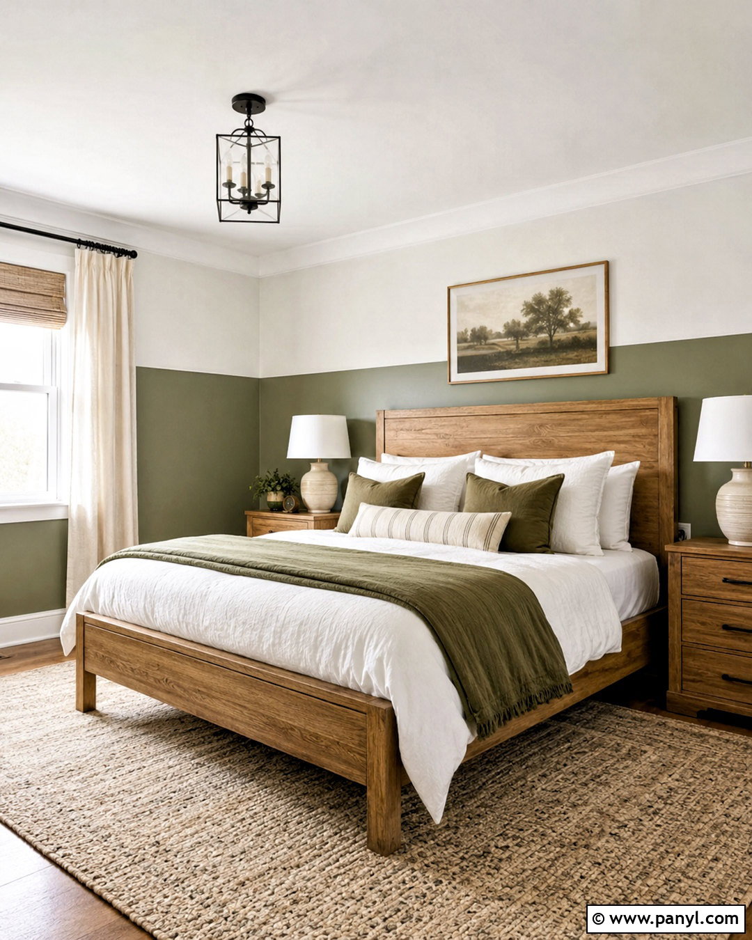 Two Tone Bedroom Walls - 35 Wall Paint Bedroom Ideas