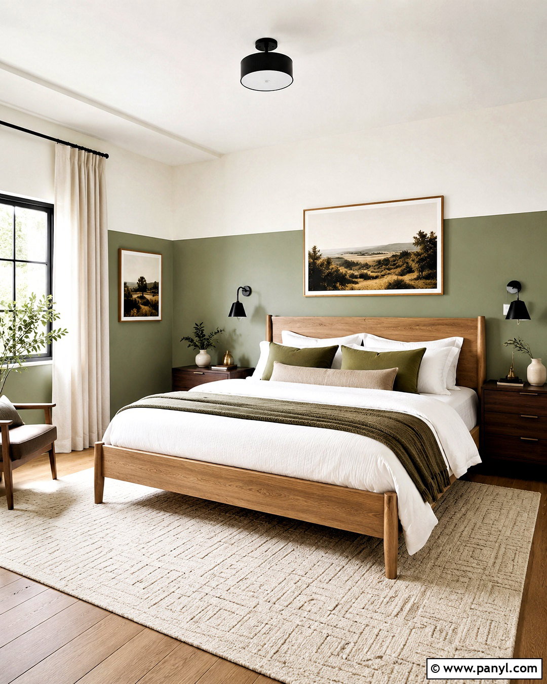 Two Tone Bedroom Walls - 35 Wall Color Ideas Bedroom Paint Ideas