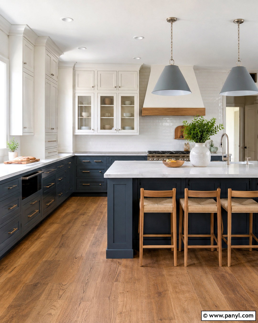 Two Tone Blue Gray Kitchen Cabinets - 20 blue gray kitchen cabinets