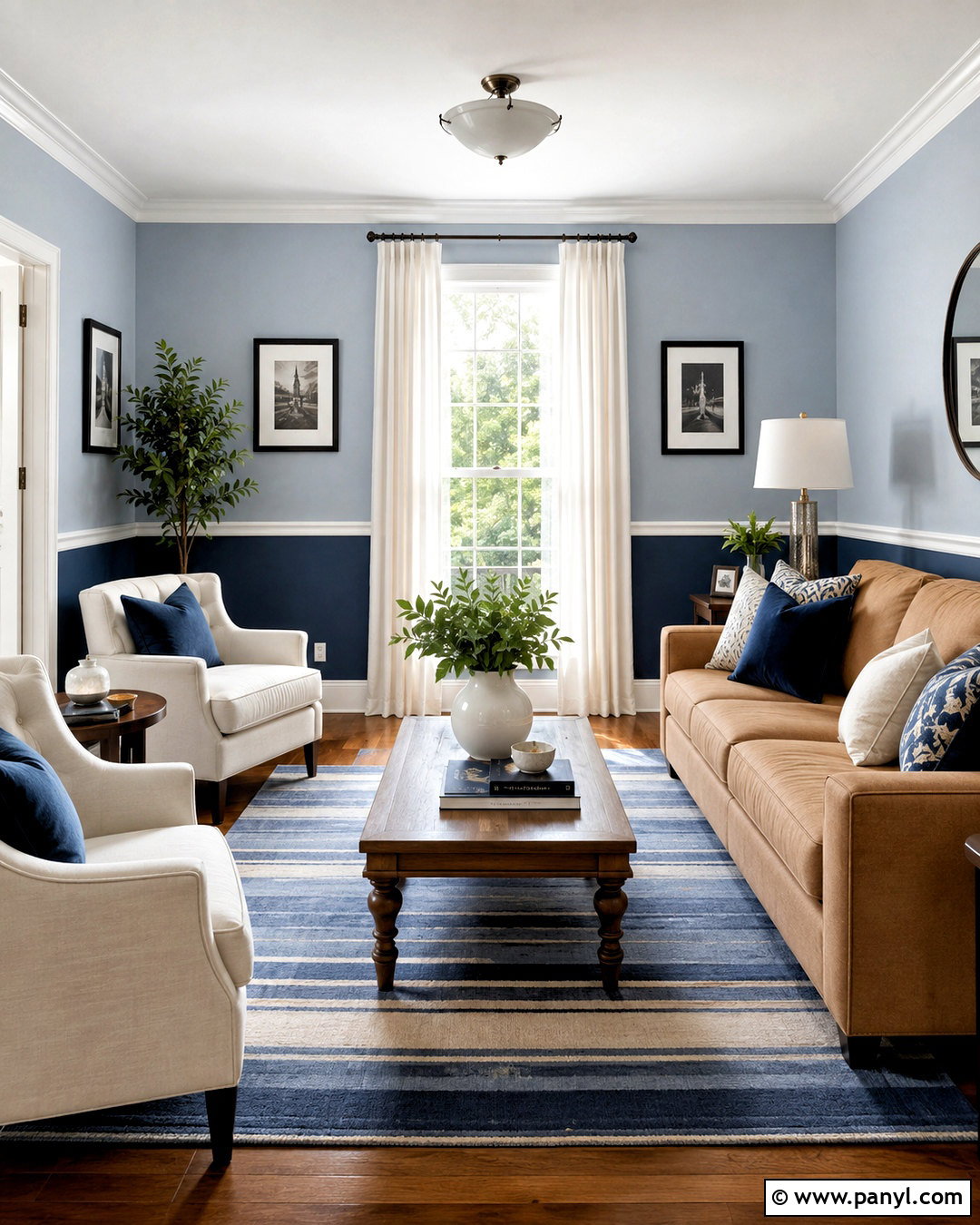 Two Tone Blue Gray Living Room Walls - 20 blue gray living room walls