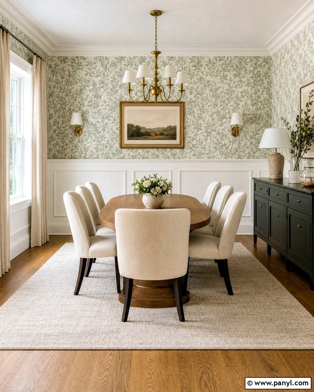 Two Tone Dining Room Accent Wall - 20 room accent wall ideas