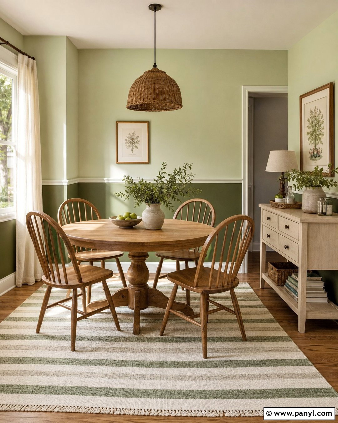 Two Tone Green Walls - 25 Wall Color Ideas Green Ideas