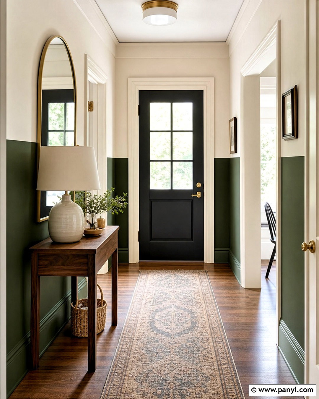 Two Tone Half Wall Paint Pattern - 20 wall paint patterns