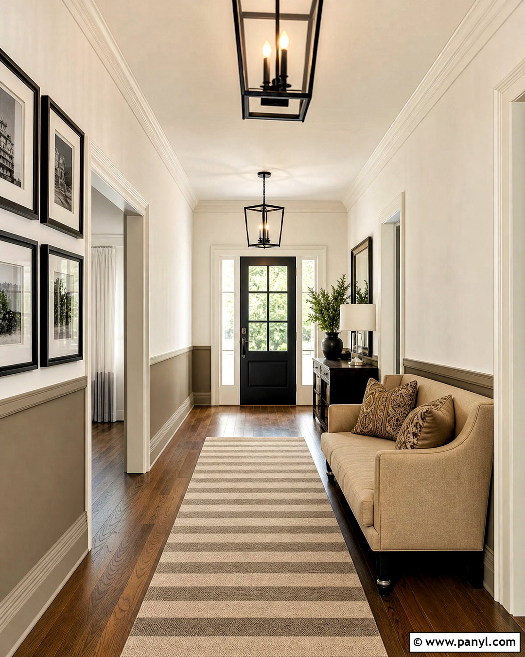 Two Tone Hall Wall Paint - 20 wall paint designs for hall ideas