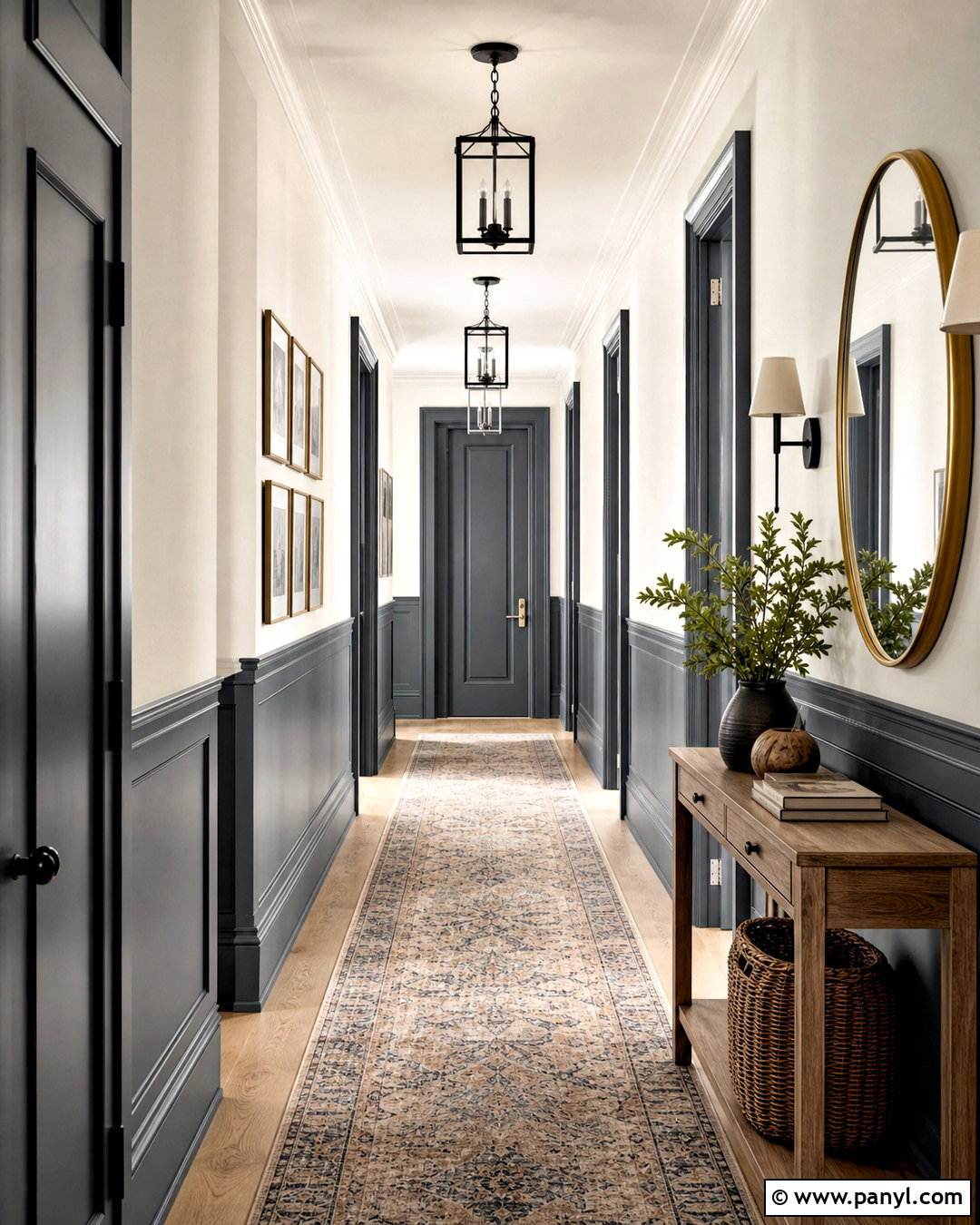 Two Tone Hallway Paint - 20 interior paint ideas