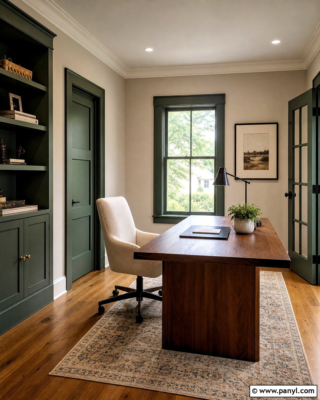 Two-Tone Interior Trim - 20 interior trim ideas