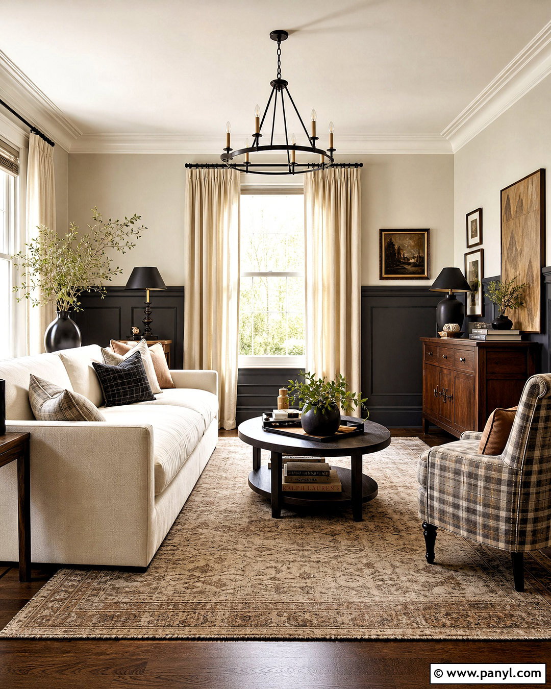 Two Tone Iron Ore Living Room - 20 iron ore living room ideas