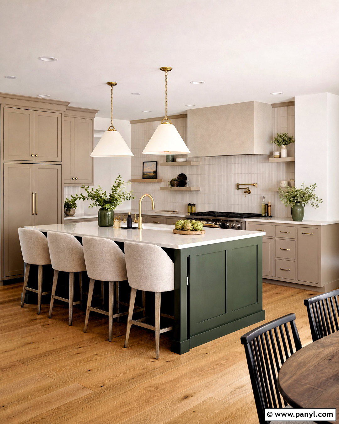 Two Tone Kitchen - 20 kitchen design ideas