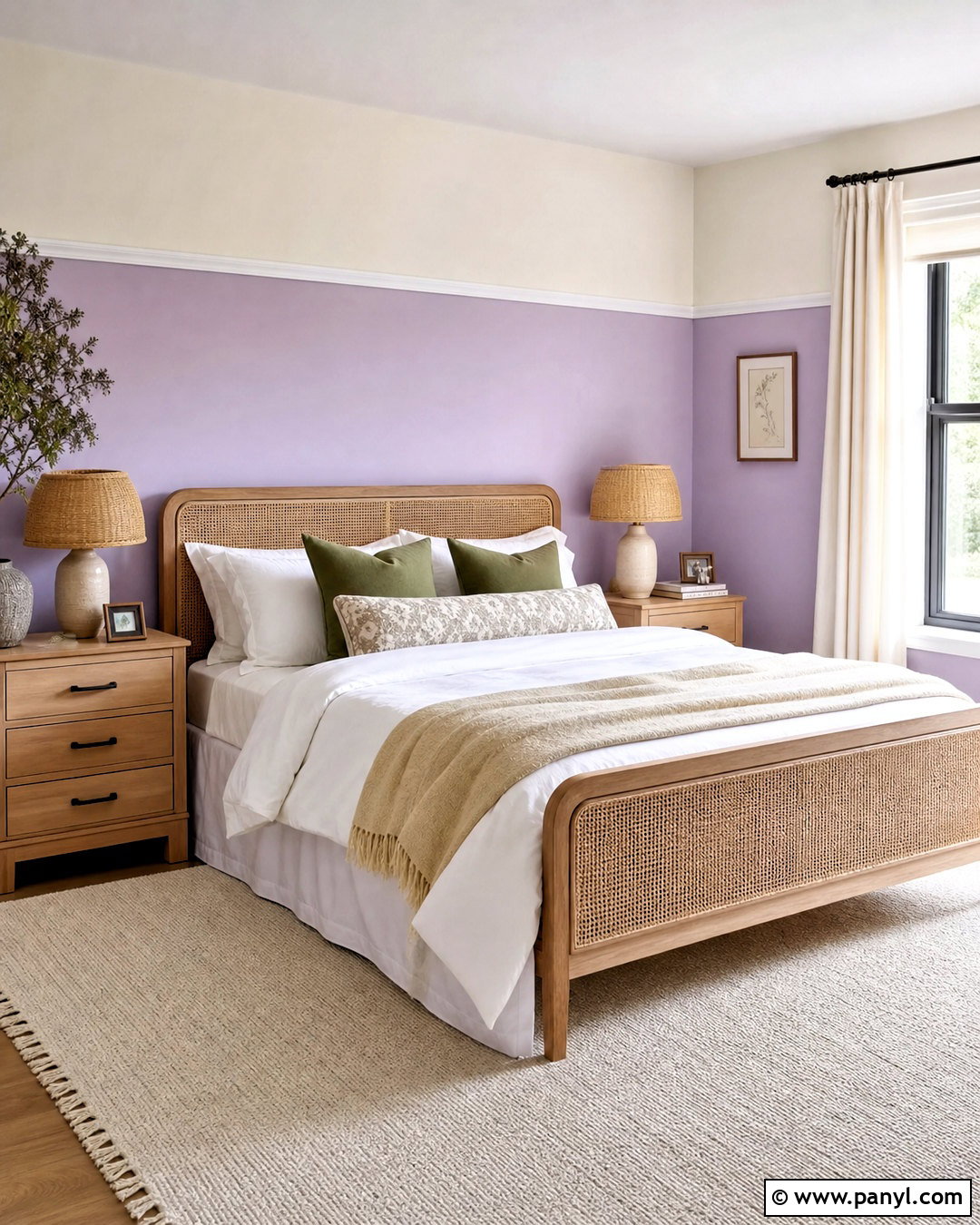 Two Tone Lavender Bedroom Walls - 20 lavender bedroom walls