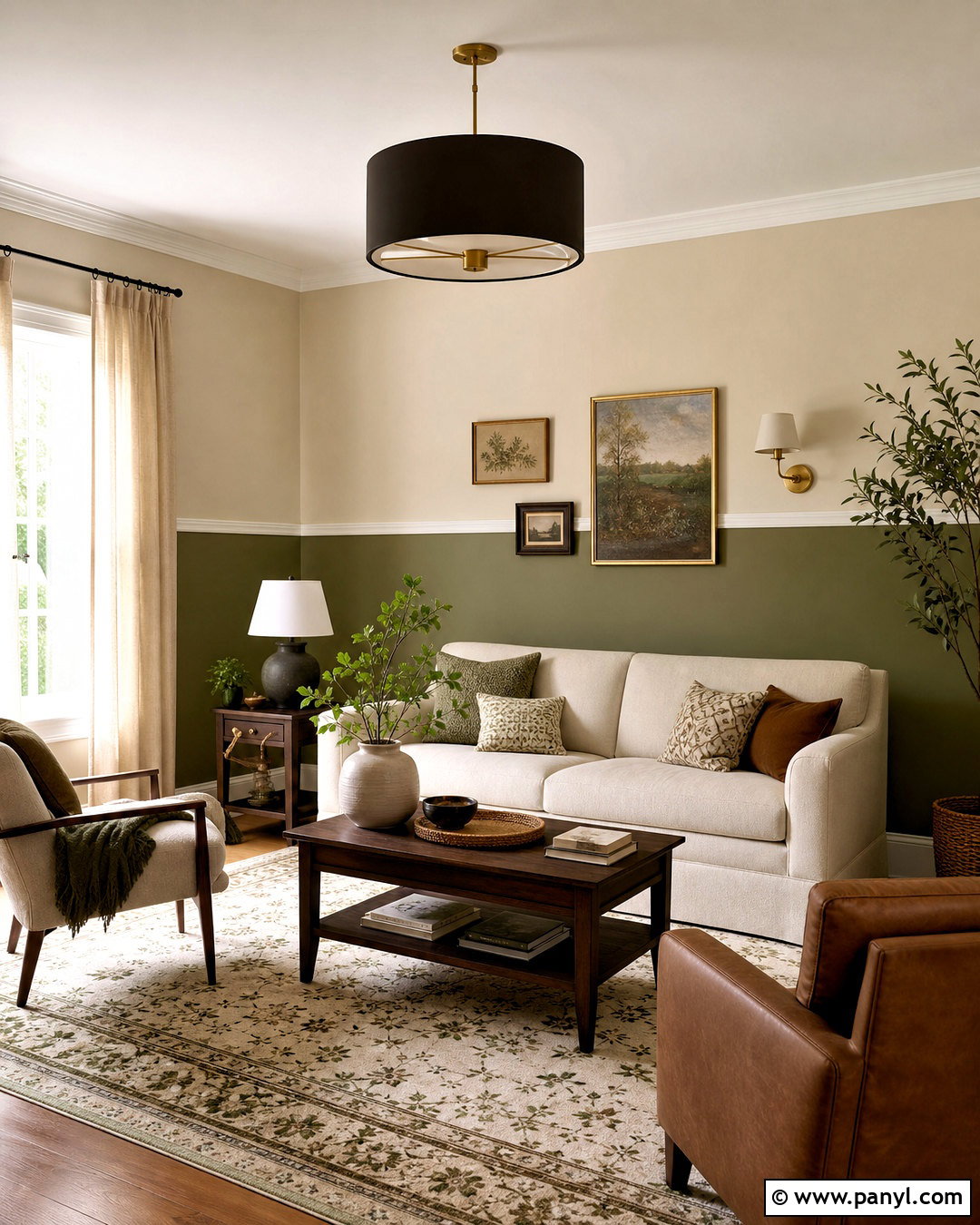 Two Tone Living Room Paint - 20 home painting ideas living room ideas