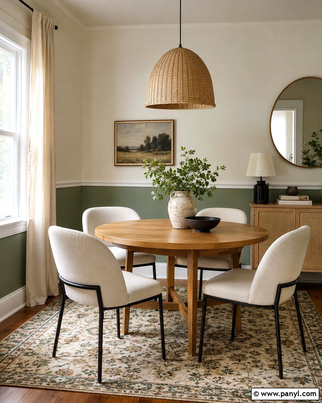 Two Tone Pale Green Walls - 20 Pale Green Painted Walls