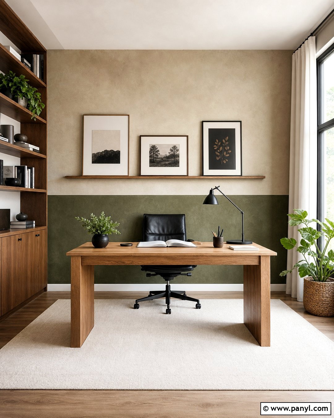 Two Tone Patina Wall - 35 patina wall ideas