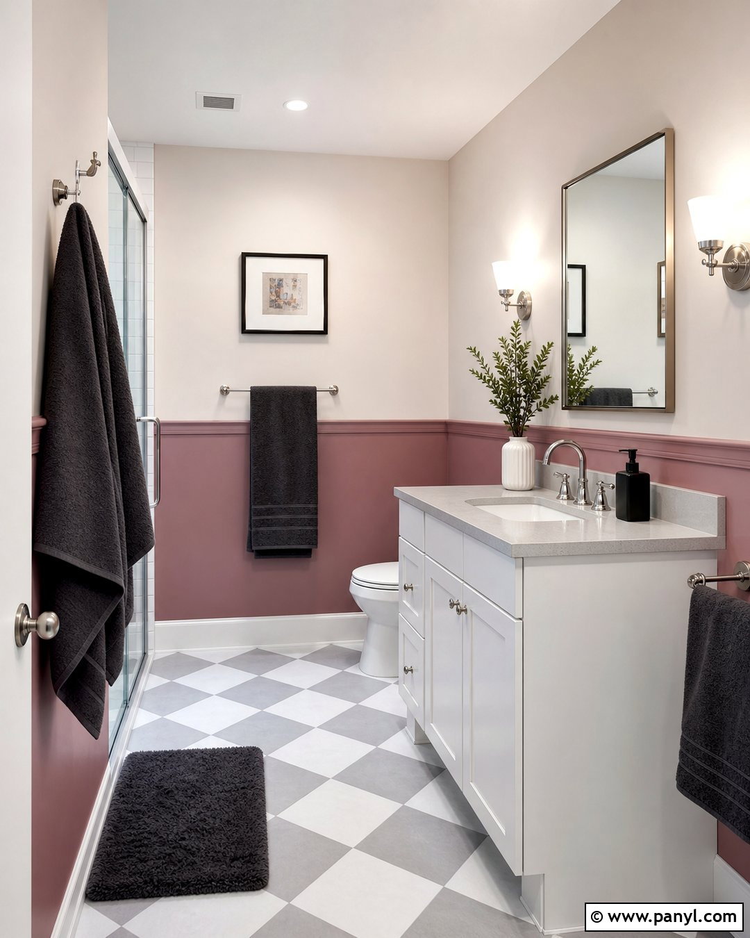 30 Pink Bathroom Walls Ideas for a Fresh, Flattering Look