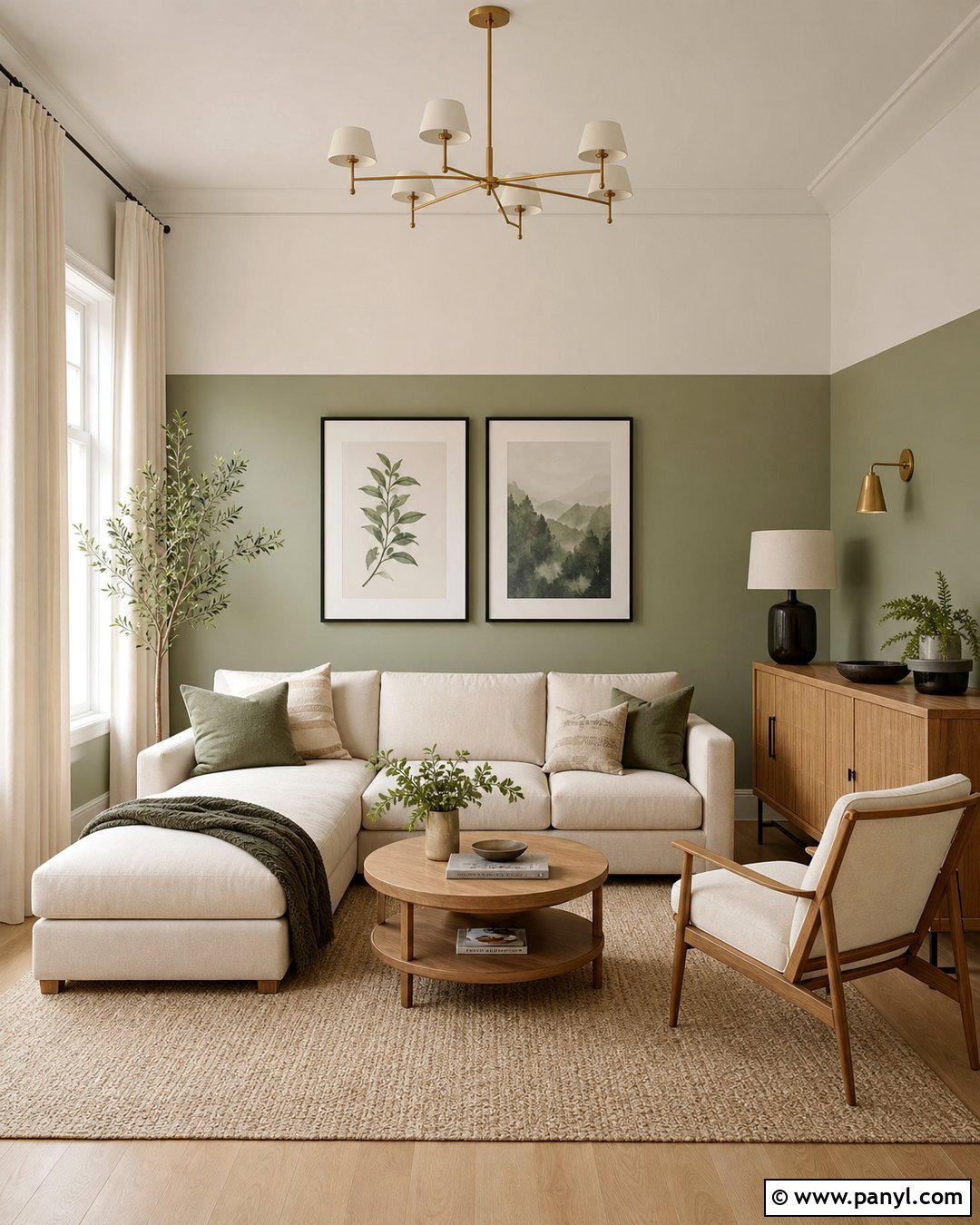 Two Tone Room Walls - 35 Aesthetic Room Wall Color Ideas