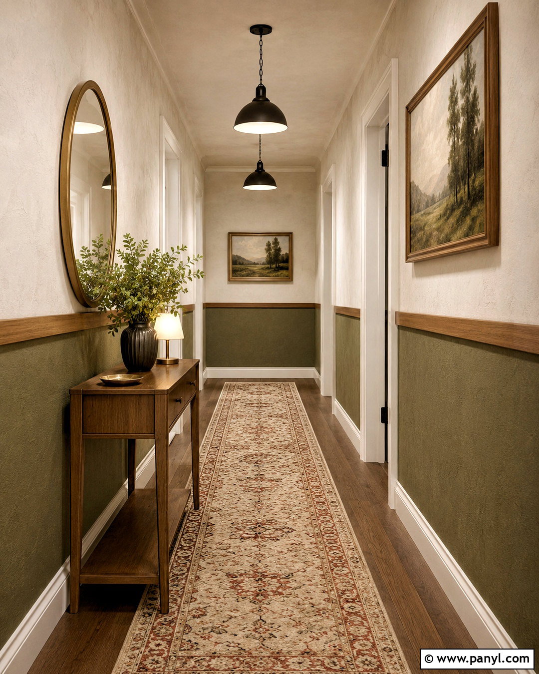 Two Tone Textured Wall - 35 wall color texture ideas