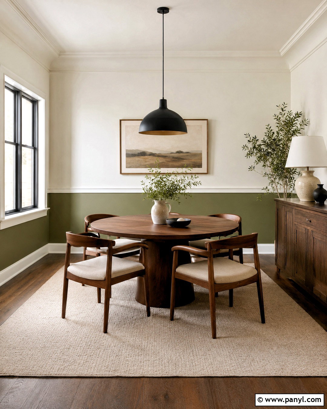 Two Tone Wall Paint - 20 interior wall painting designs
