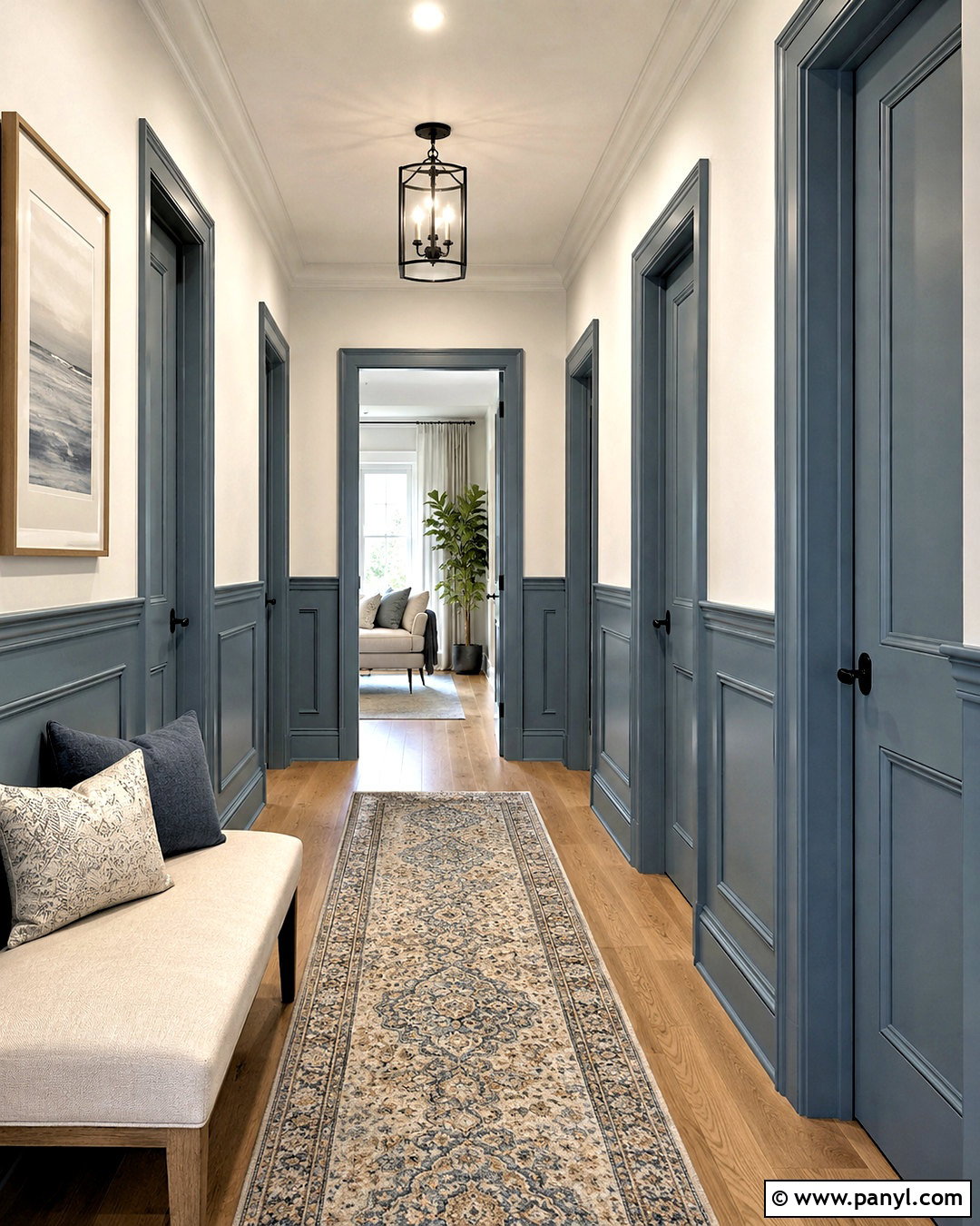 Two Tone Walls With Matching Doors - 35 Wall And Door Color Combination Ideas