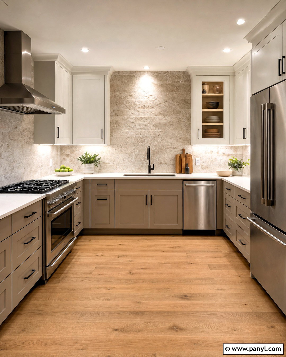 U Shaped Kitchen - 20 kitchen design ideas