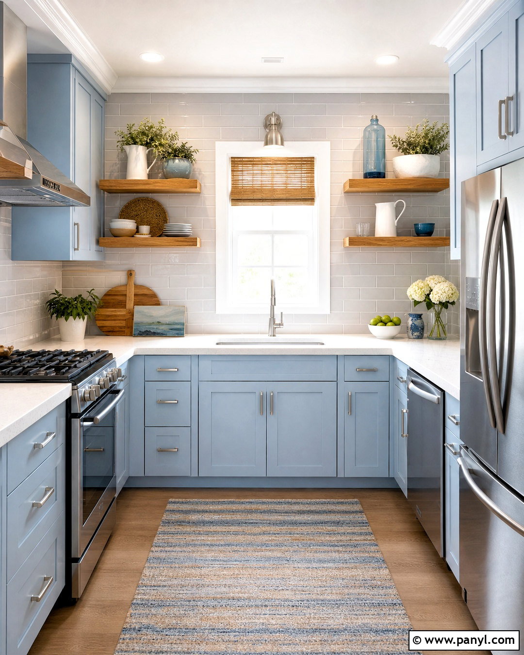 U-Shaped Small Kitchen - 20 small kitchen ideas