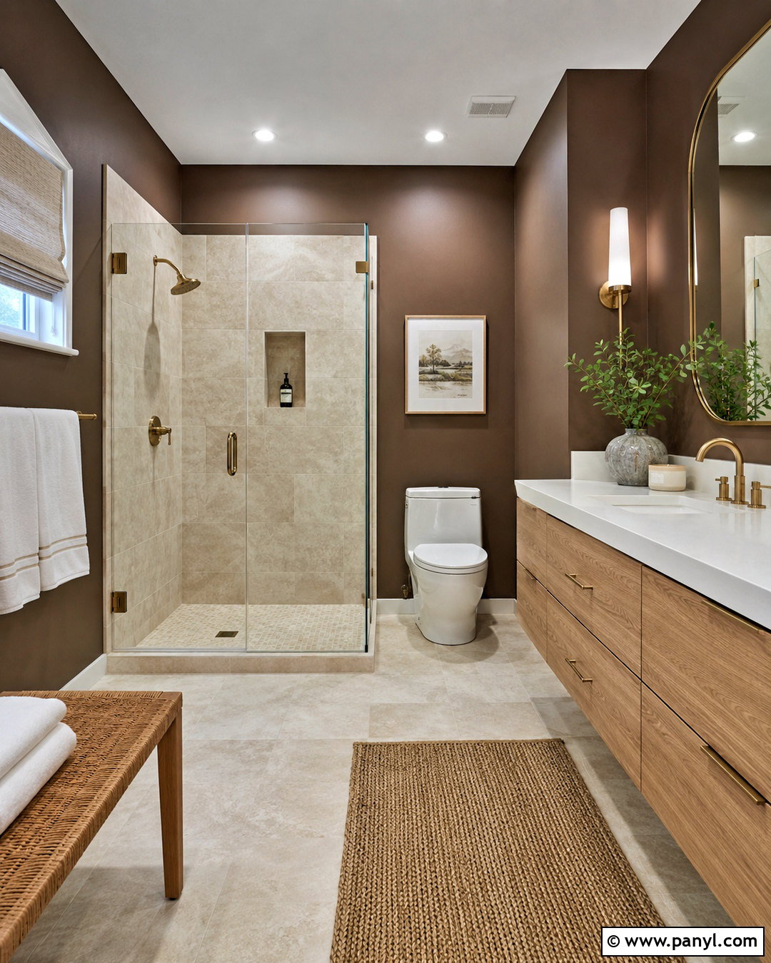 Umber Brown Paint - 20 dark brown paint colors