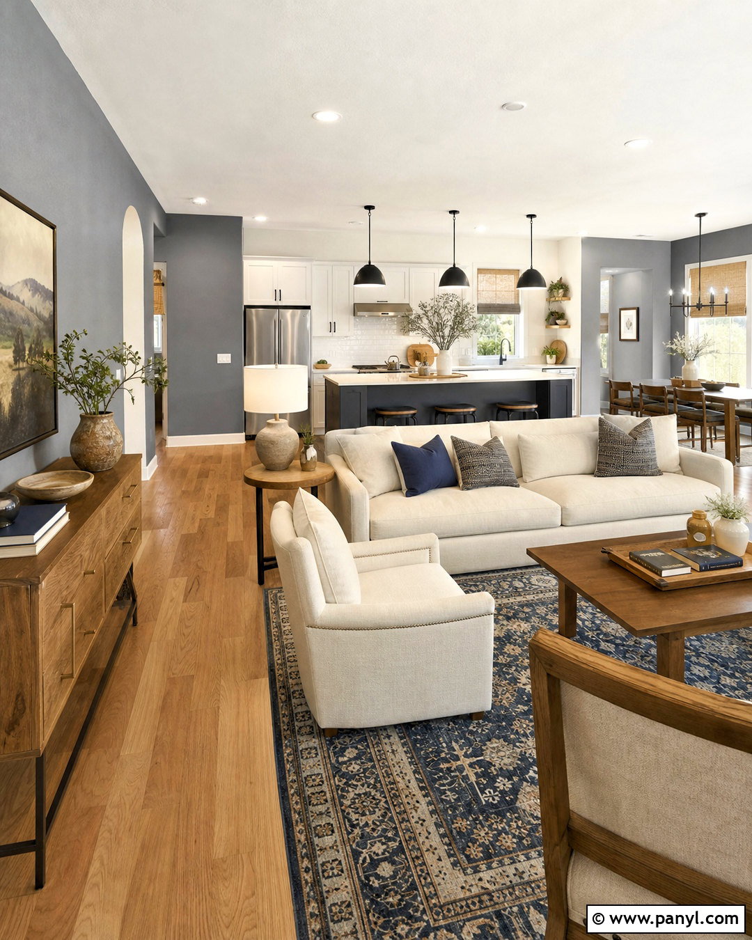 Uncertain Gray Open Floor Plan - 20 uncertain gray sherwin williams ideas