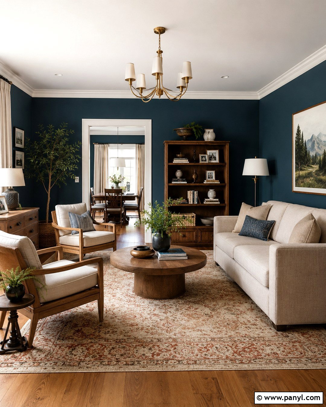 Undersea Paint Living Room - 20 Undersea Paint Color Ideas