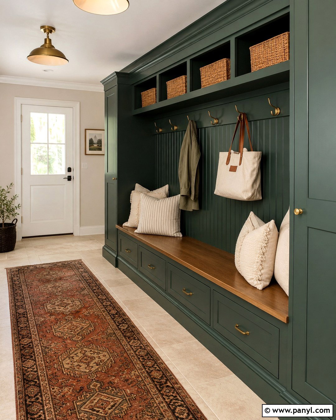 Undersea Paint Mudroom Cabinets - 20 Undersea Paint Color Ideas