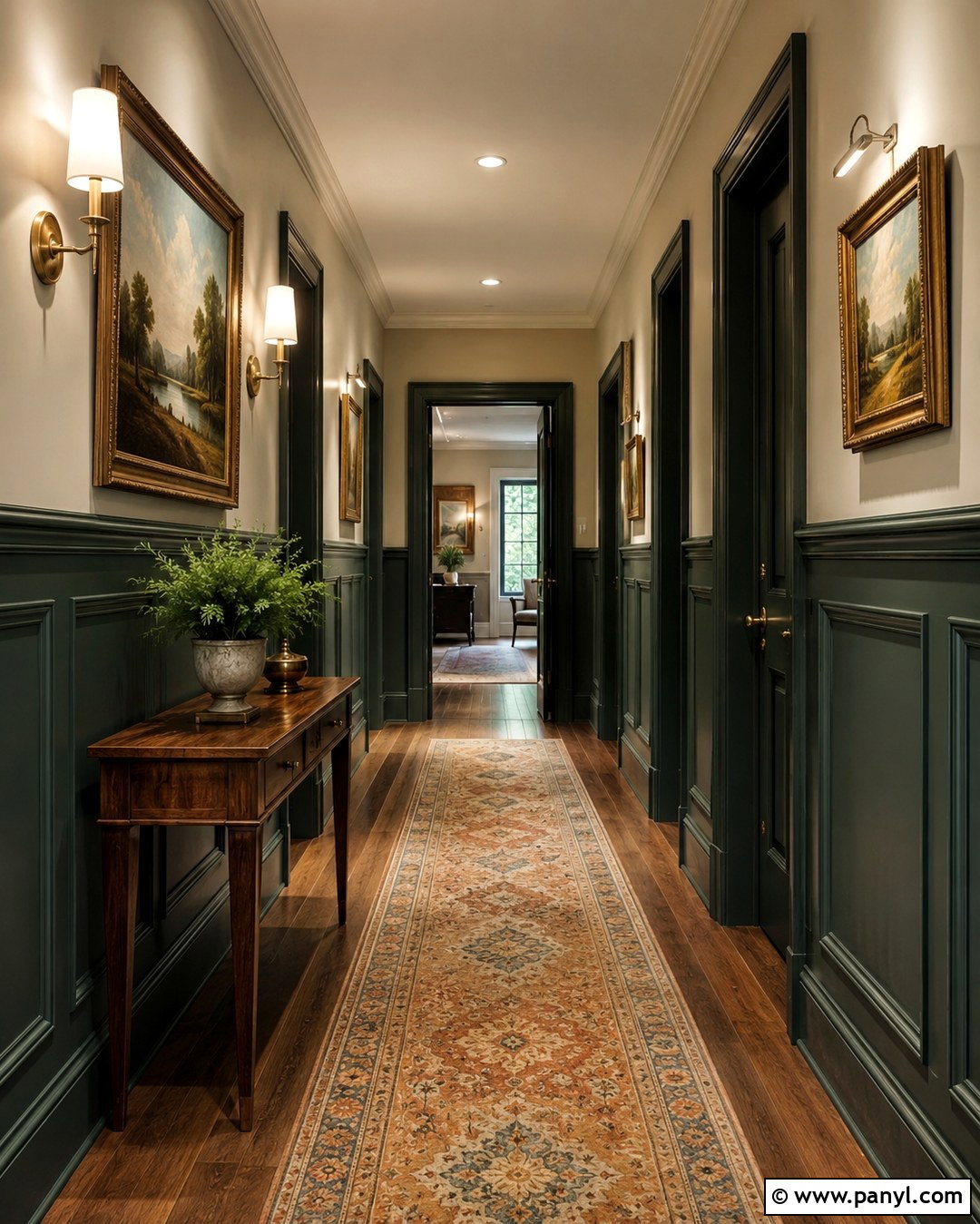 Undersea Paint Wainscoting - 20 Undersea Paint Color Ideas