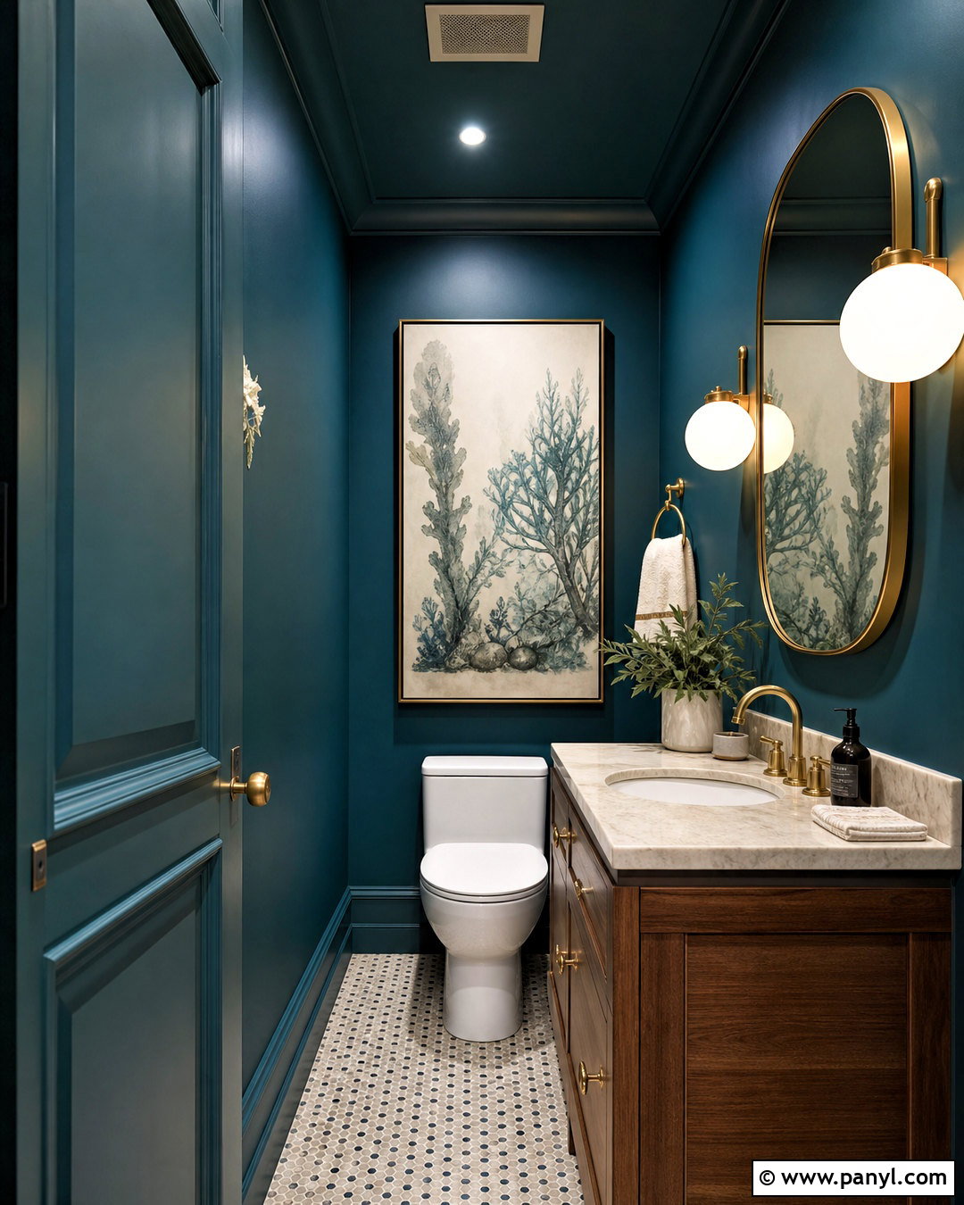 Underseas Powder Room - 20 underseas sherwin williams ideas