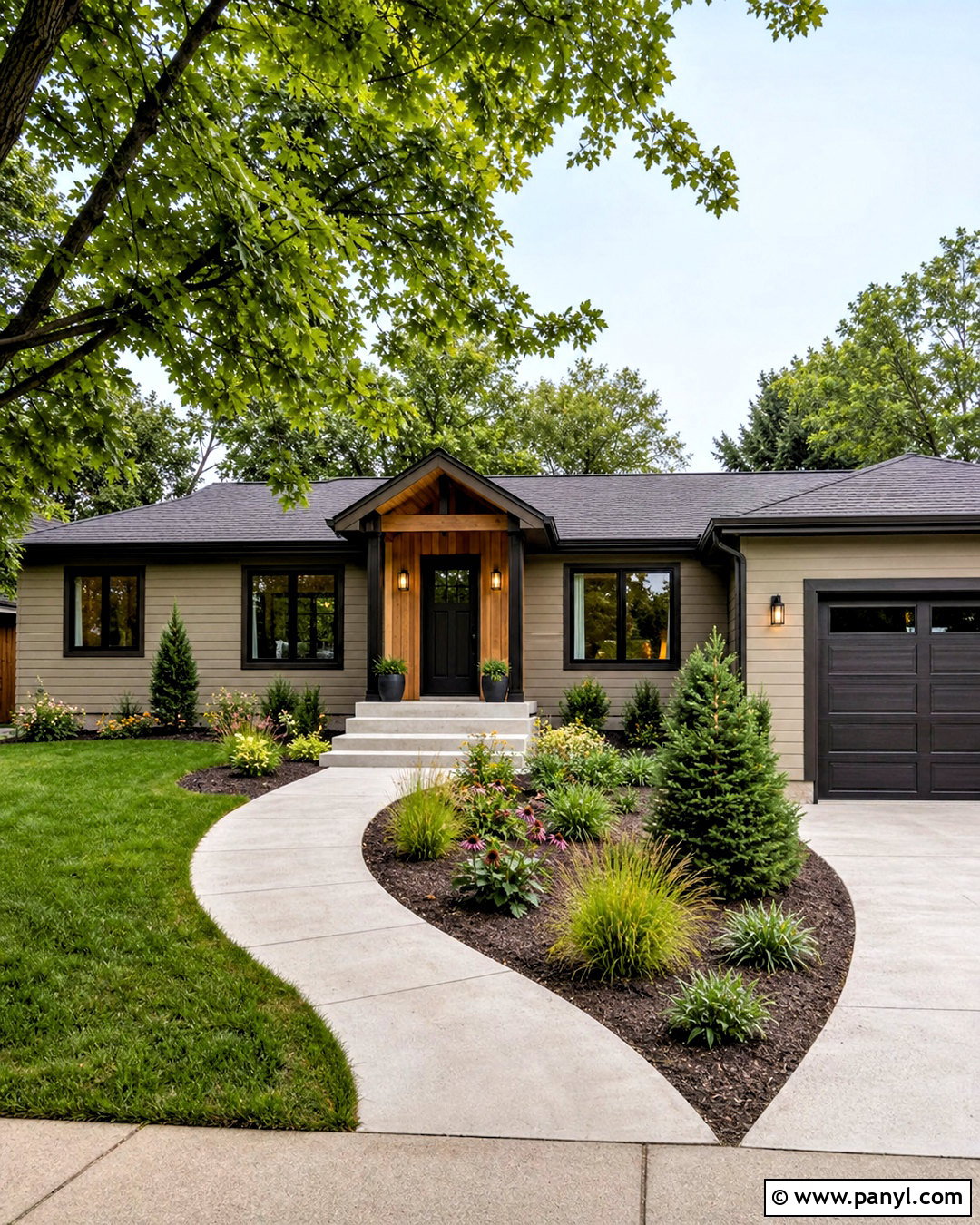 Updated Ranch Home Exterior - 20 home exterior ideas