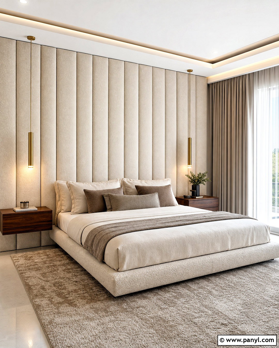 Upholstered Bedroom Statement Wall - 20 statement wall bedroom ideas