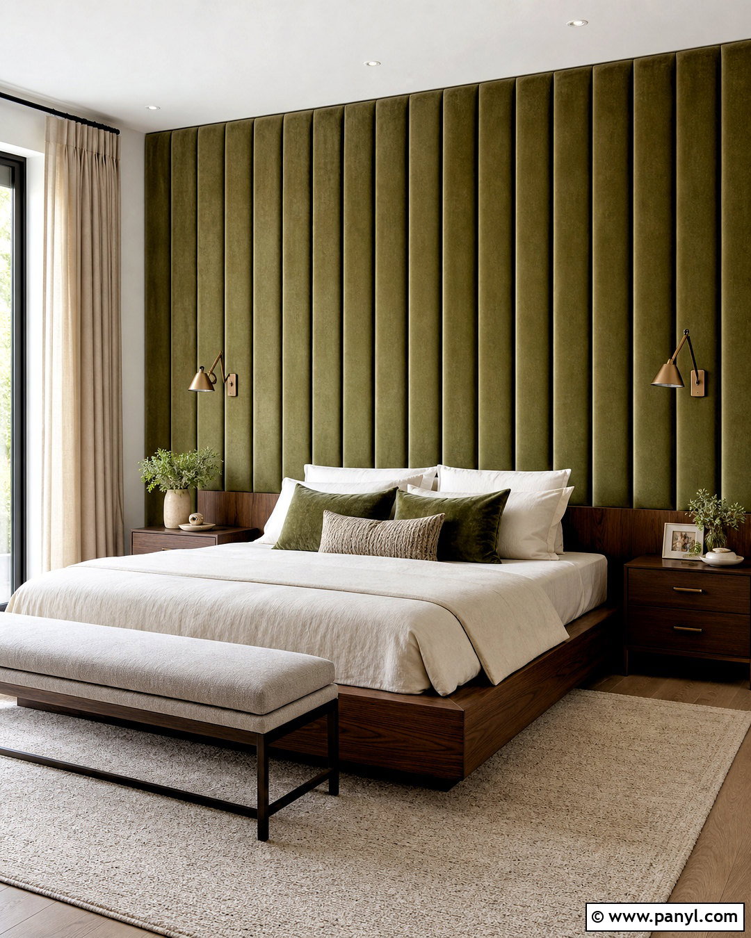 Upholstered Channel Wall Texture - 20 interior wall texture pattern ideas