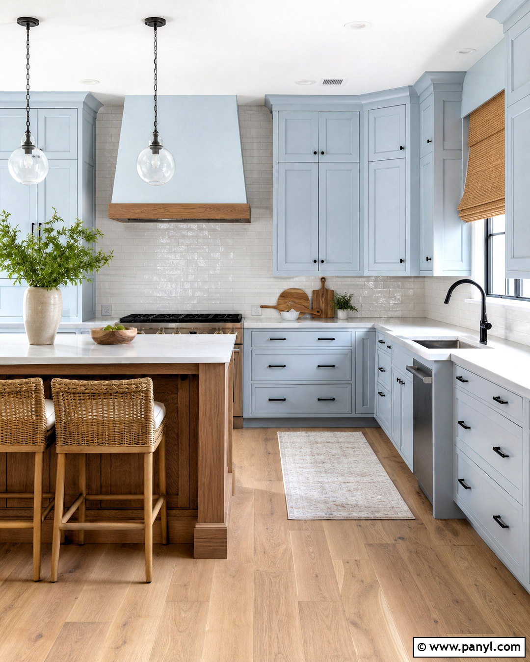Upward Light Blue Kitchen - 20 sherwin williams light blue ideas