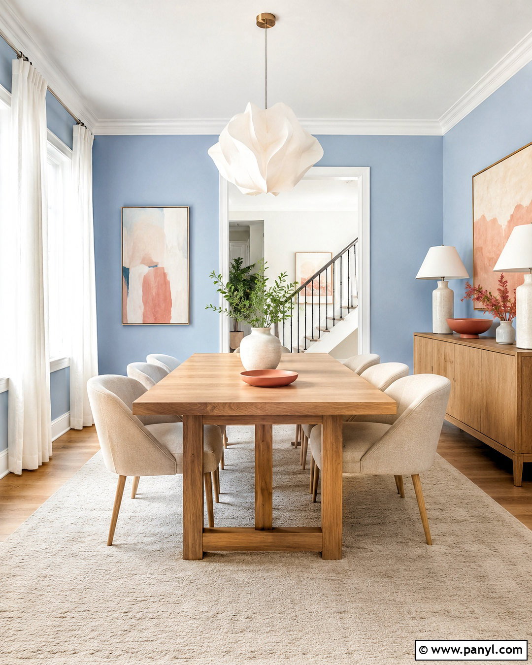 Upward Muted Blue Paint - 20 muted blue paint colors