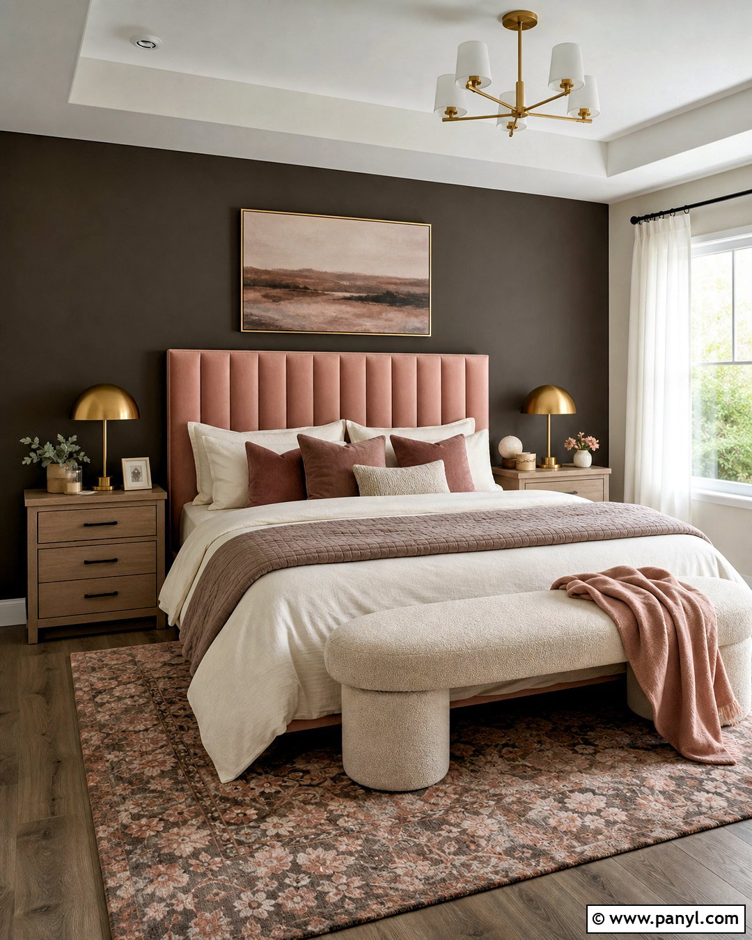 Urbane Bronze And Blush Bedroom - 20 urban bronze bedroom ideas
