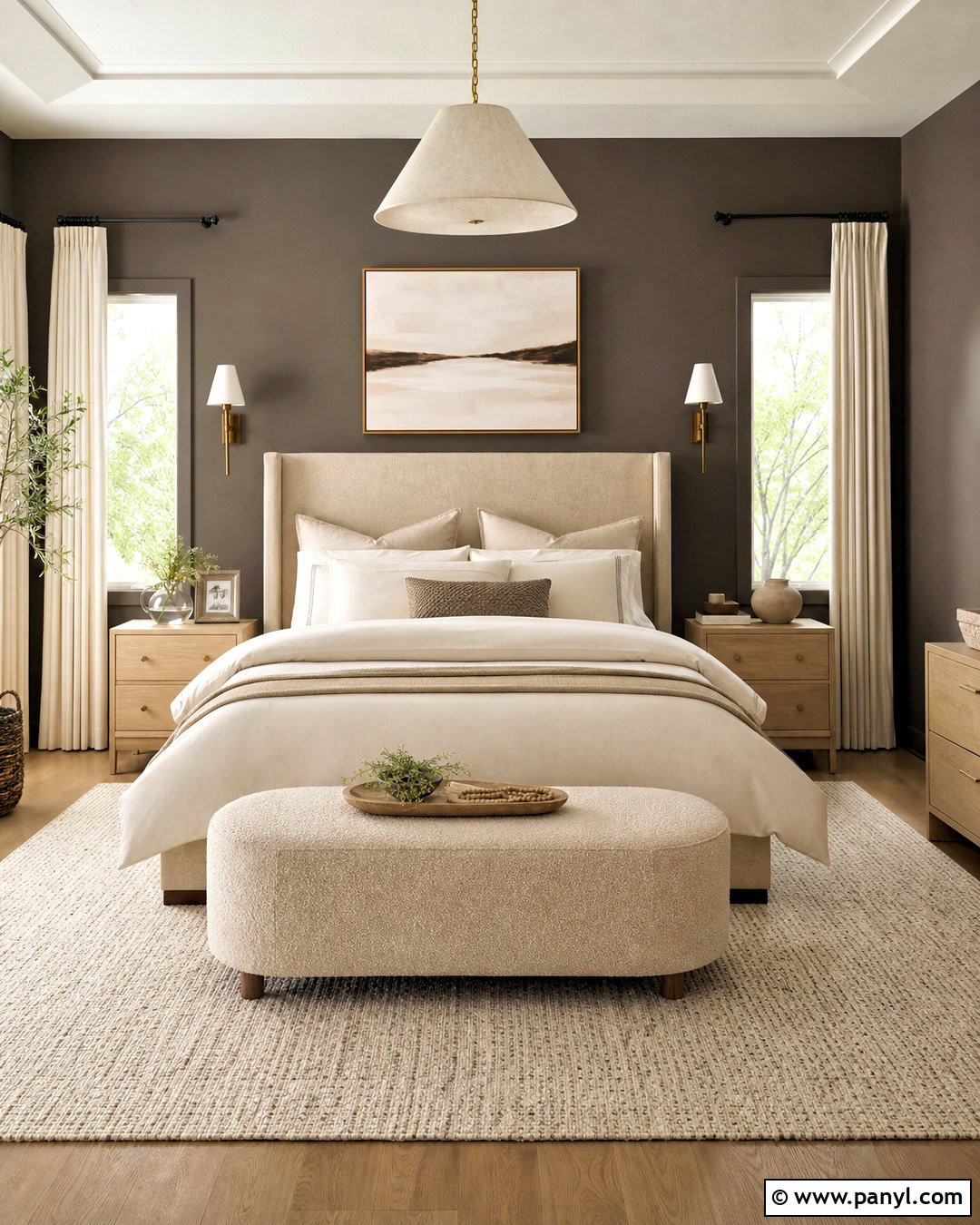 Urbane Bronze And Cream Bedroom - 20 urbane bronze bedroom ideas