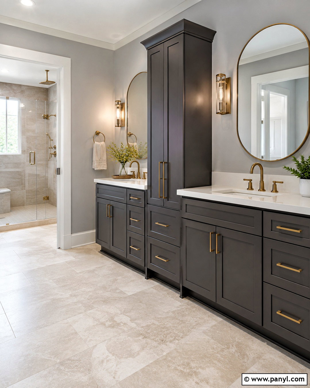 Urbane Bronze And Modern Gray - 20 colors that go with urbane bronze ideas