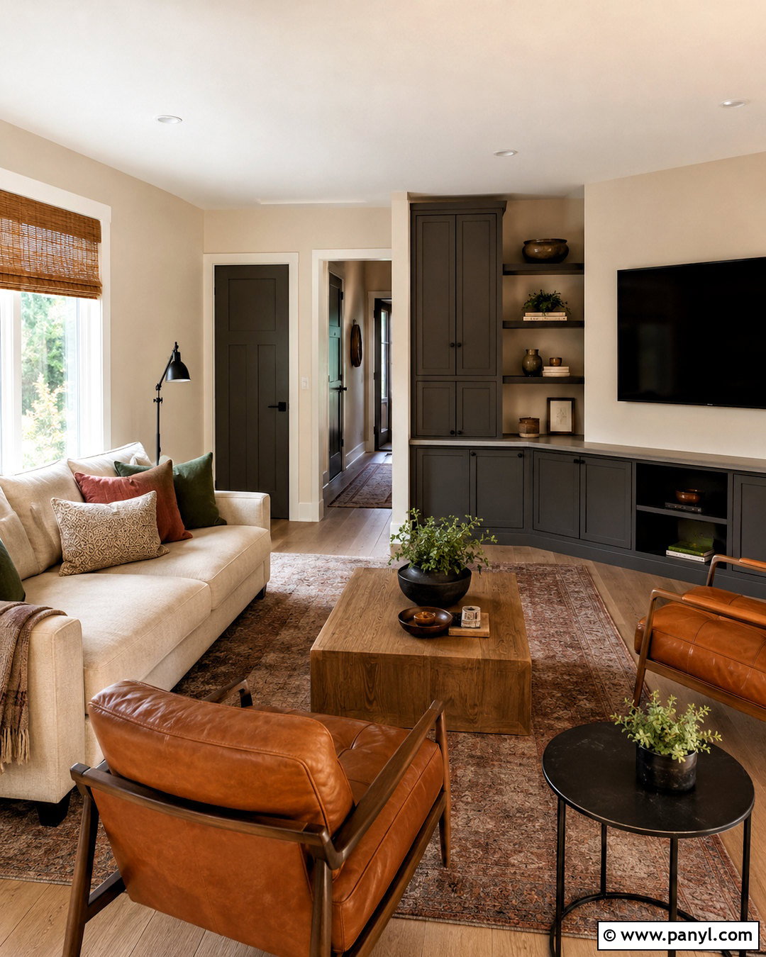 Urbane Bronze And Natural Tan - 20 colors that go with urbane bronze ideas