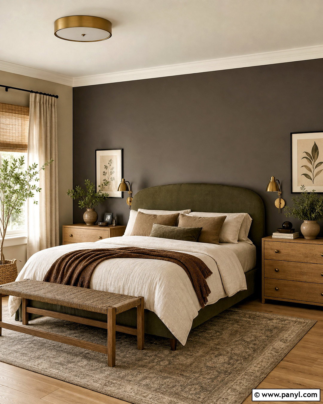 Urbane Bronze And Olive Green Bedroom - 20 urban bronze bedroom ideas