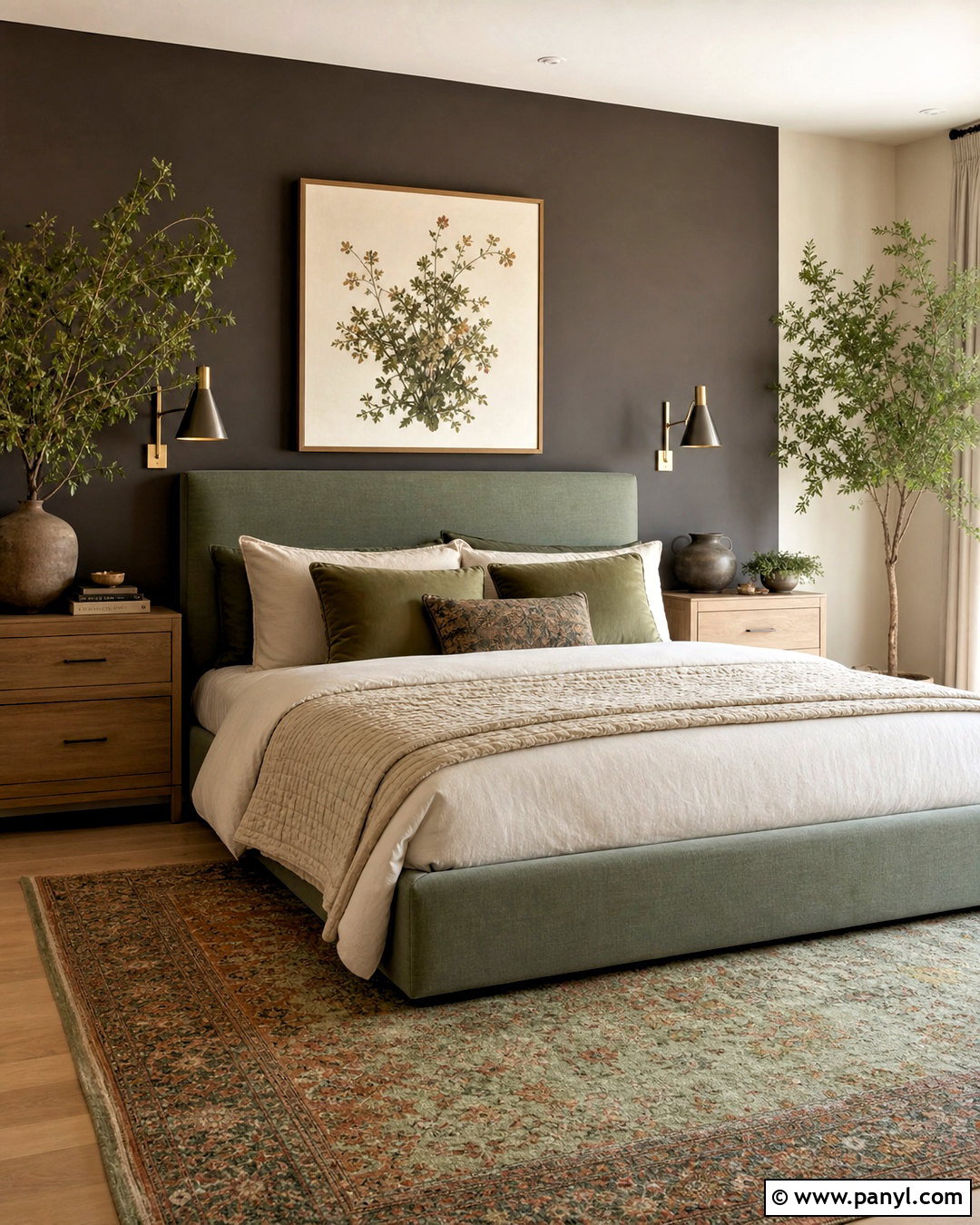 Urbane Bronze And Sage Green Bedroom - 20 urbane bronze bedroom ideas