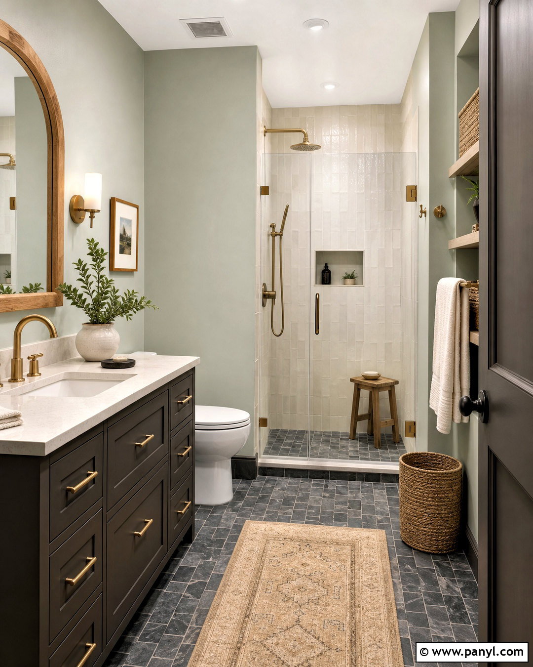 Urbane Bronze And Sea Salt - 20 urbane bronze coordinating colors