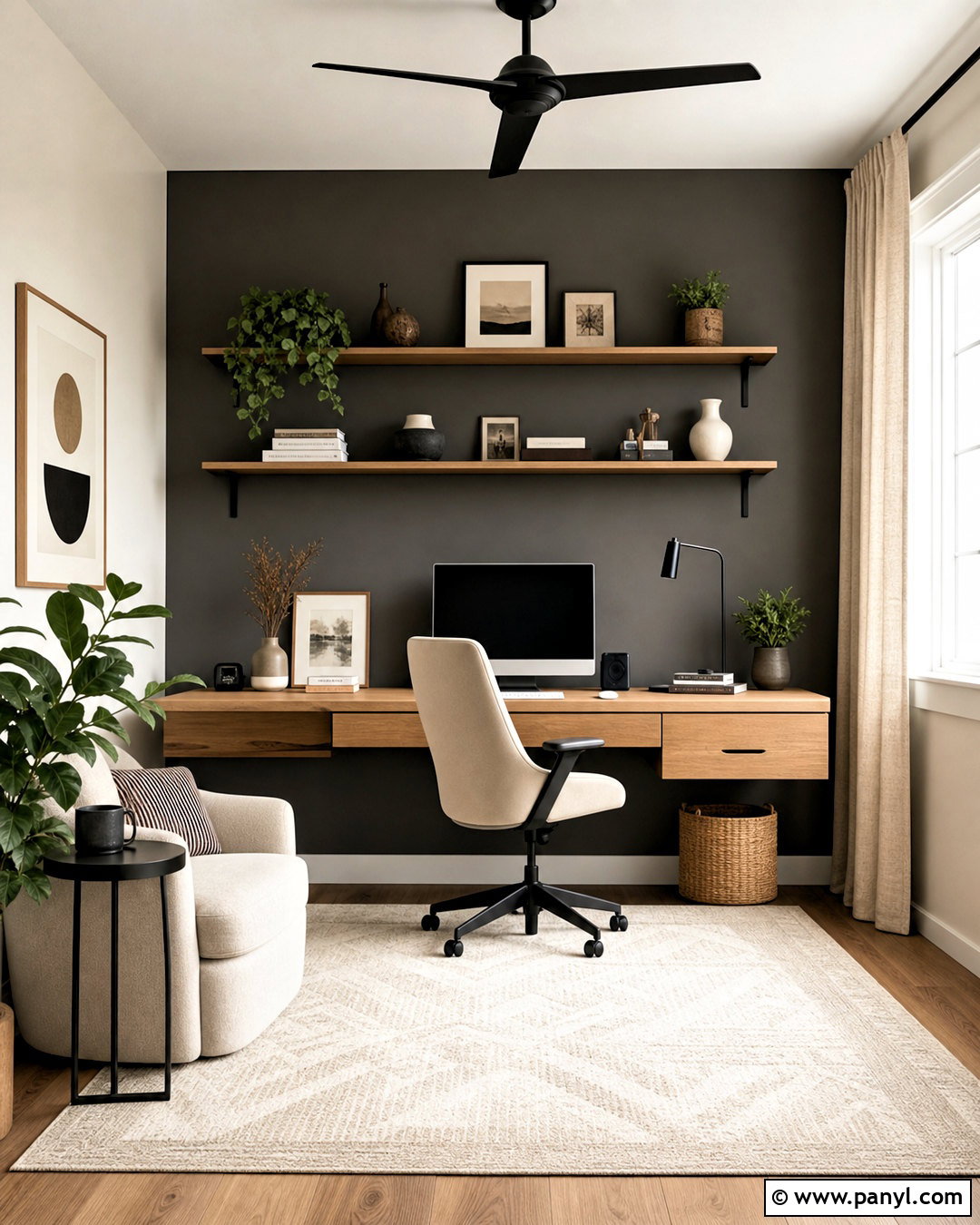 Urbane Bronze And Shoji White Office - 20 urbane bronze office ideas