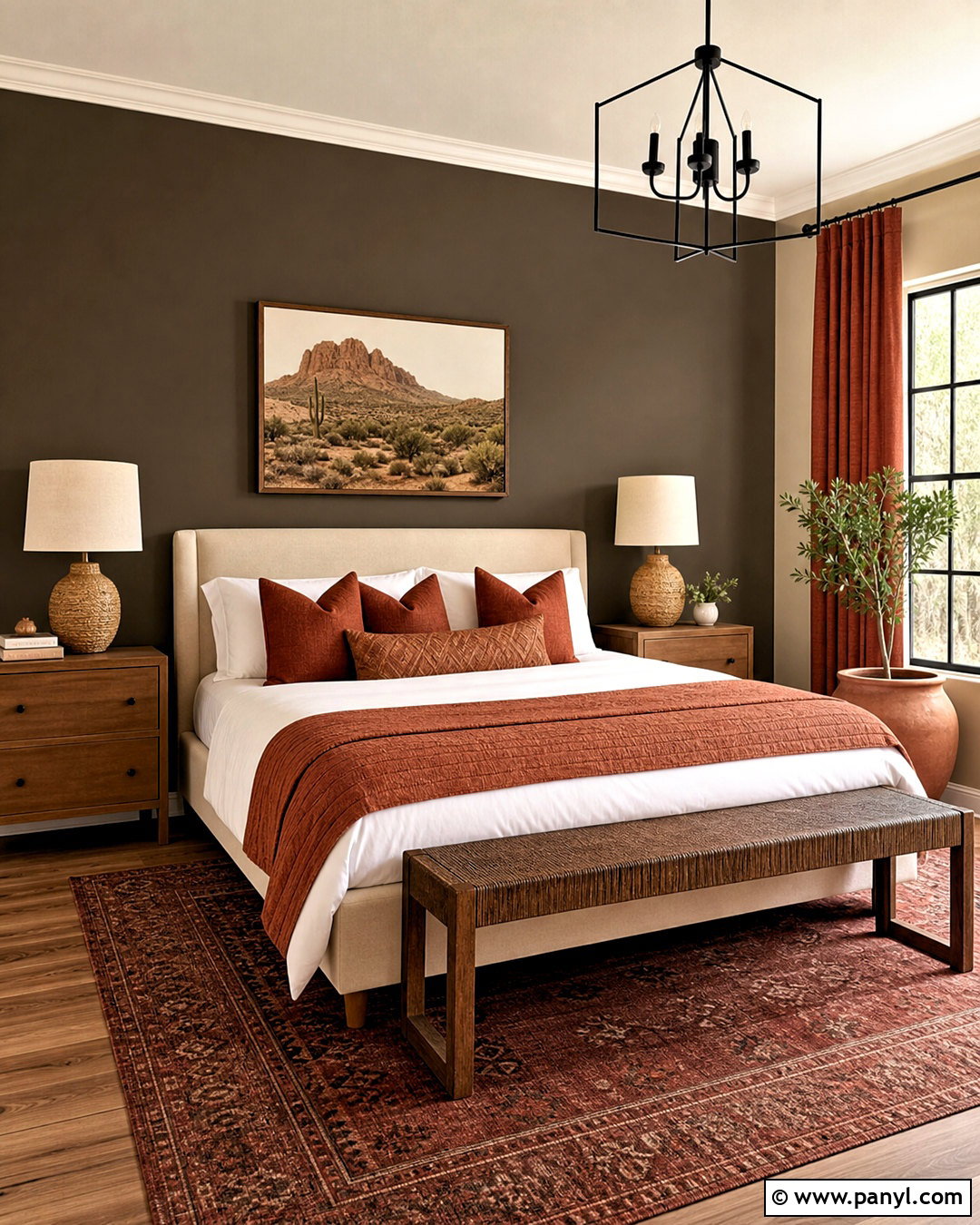 Urbane Bronze And Terracotta Bedroom - 20 urbane bronze bedroom ideas
